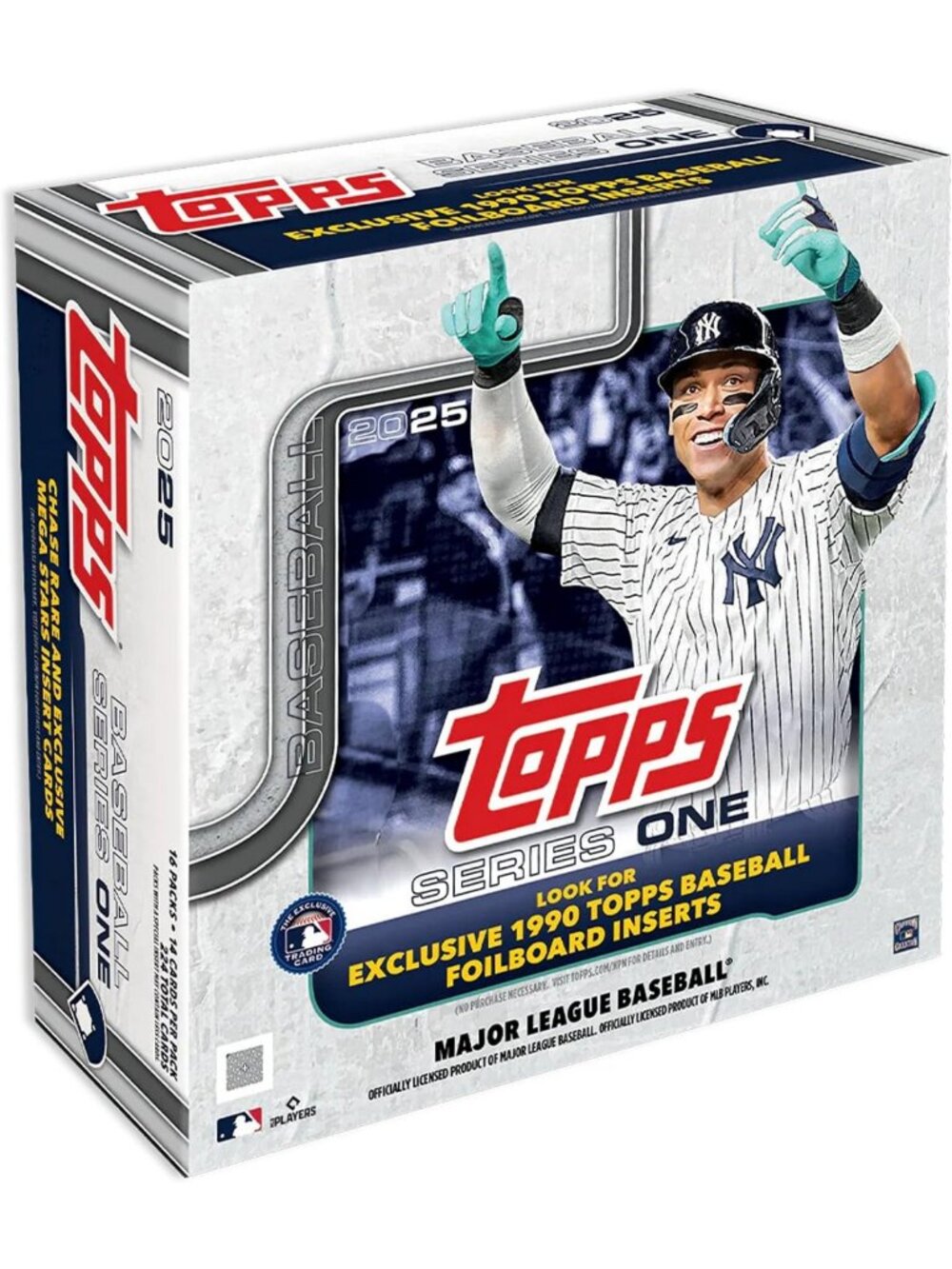 2025 MLB Baseball Mega Box - Factory Sealed, Top Series 1 Collectible Cards